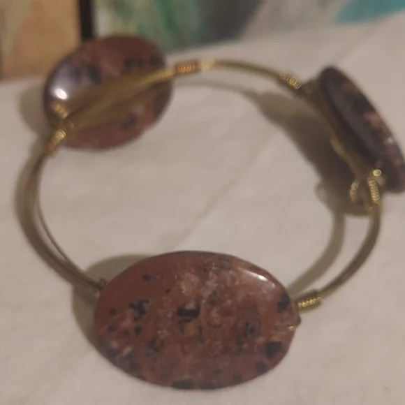 Handmade bangles are made by "Impressions" By Legacy Faith, Hop, Charity. #128 - Picture 3 of 4